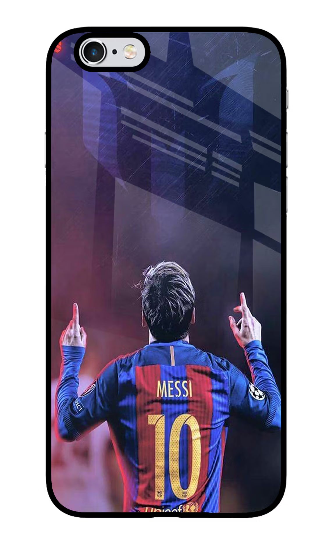 Messi iPhone 6/6s Glass Case Back Cover by Casekaro