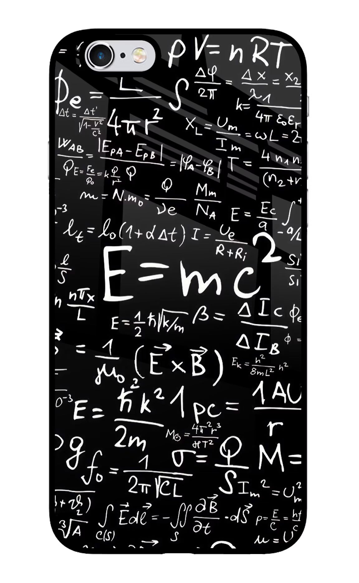 Physics Formula iPhone 6/6s Glass Case Back Cover by Casekaro