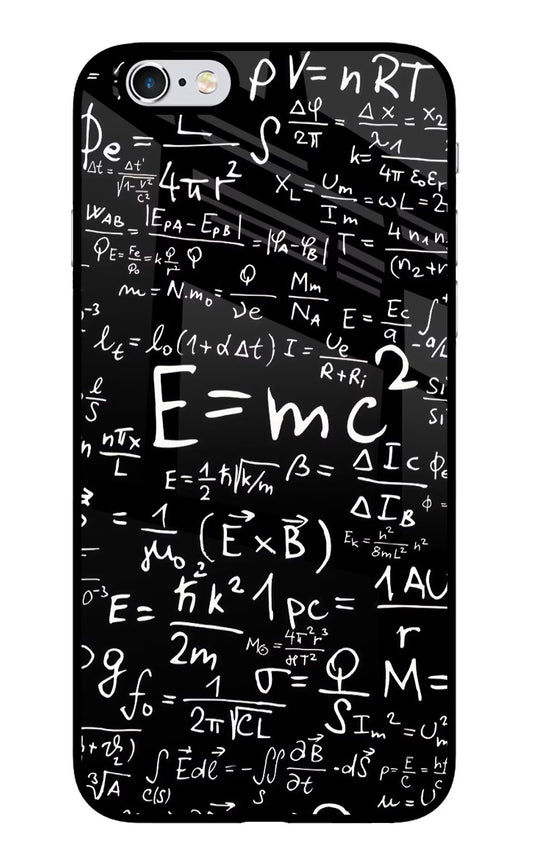 Physics Formula iPhone 6/6s Glass Case