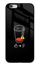 Coffee iPhone 6/6s Glass Case