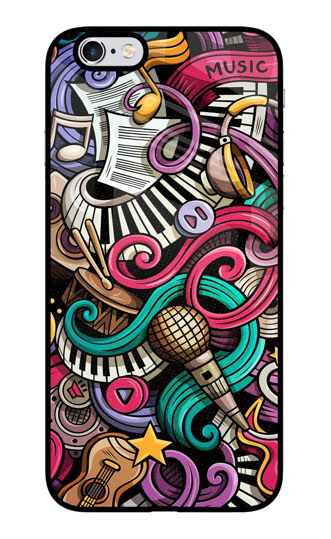 Music Abstract iPhone 6/6s Back Cover