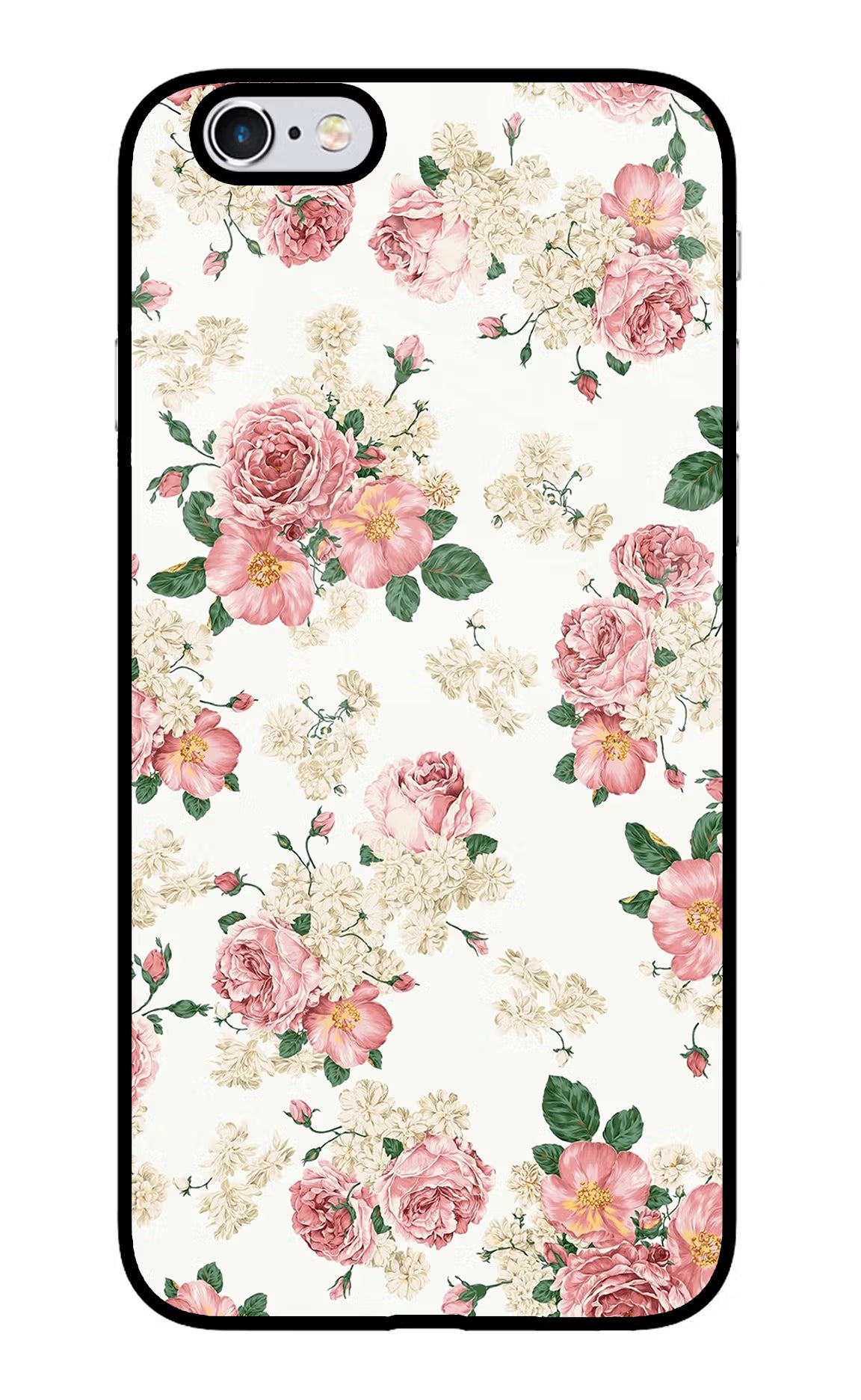 Flowers iPhone 6/6s Glass Case Back Cover by Casekaro