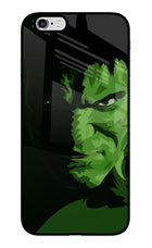HULK iPhone 6/6s Glass Case Back Cover by Casekaro