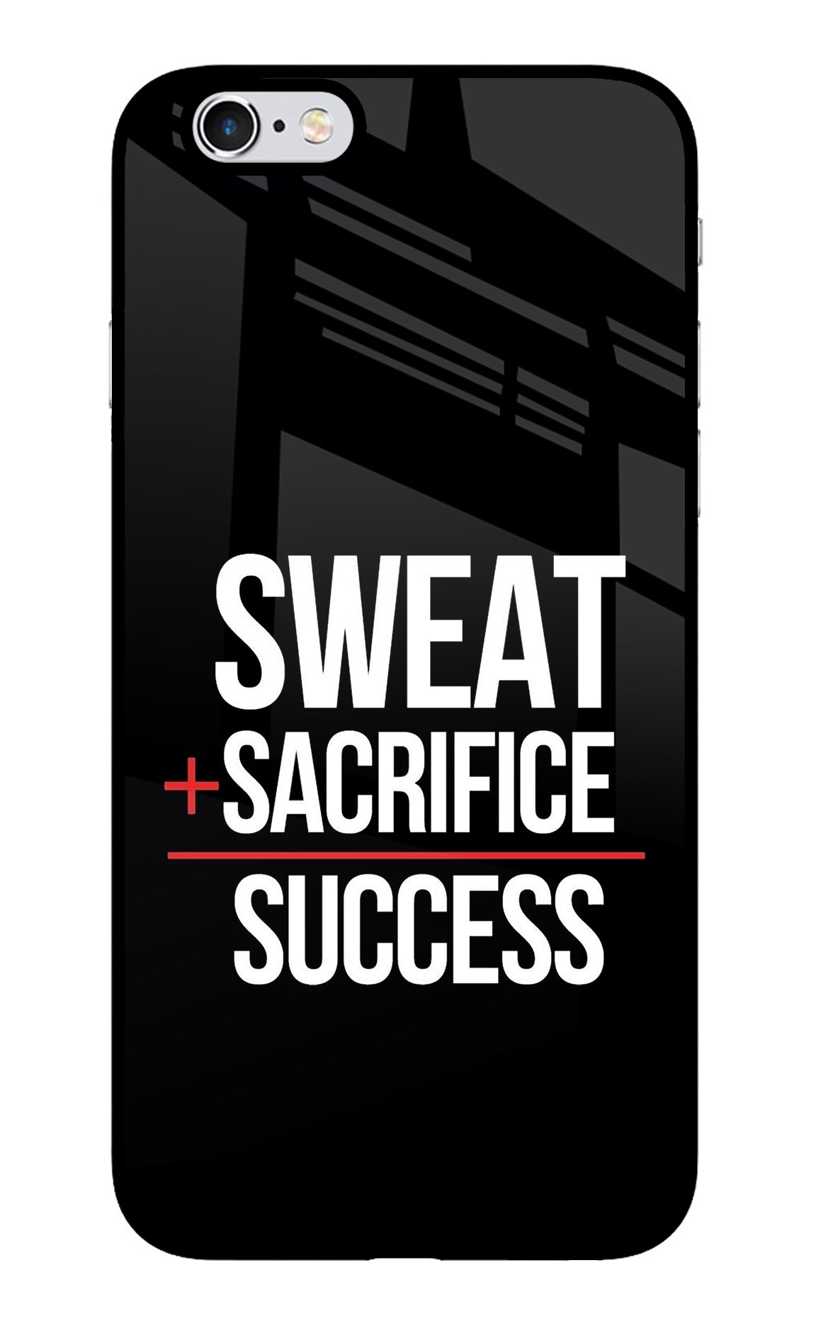 Sweat Sacrifice Success iPhone 6/6s Back Cover