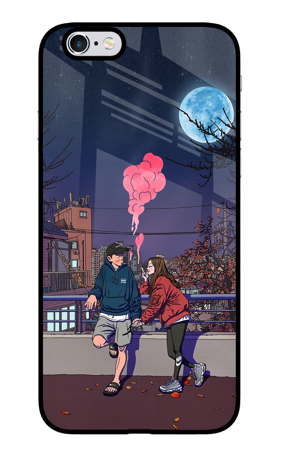 Chilling Couple iPhone 6/6s Back Cover