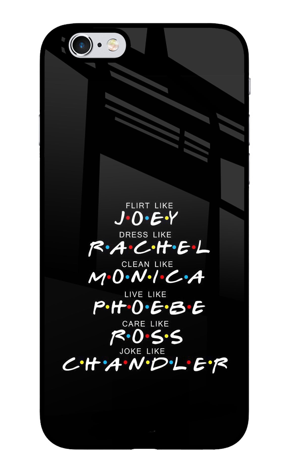 FRIENDS Character iPhone 6/6s Back Cover