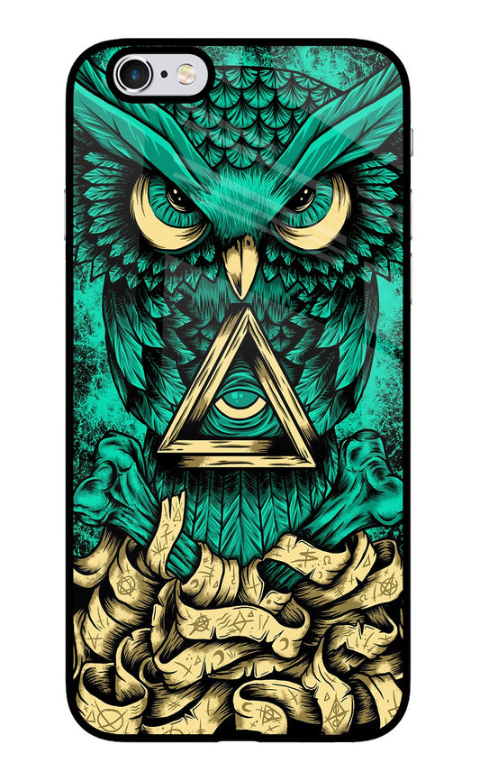 Green Owl iPhone 6/6s Glass Case
