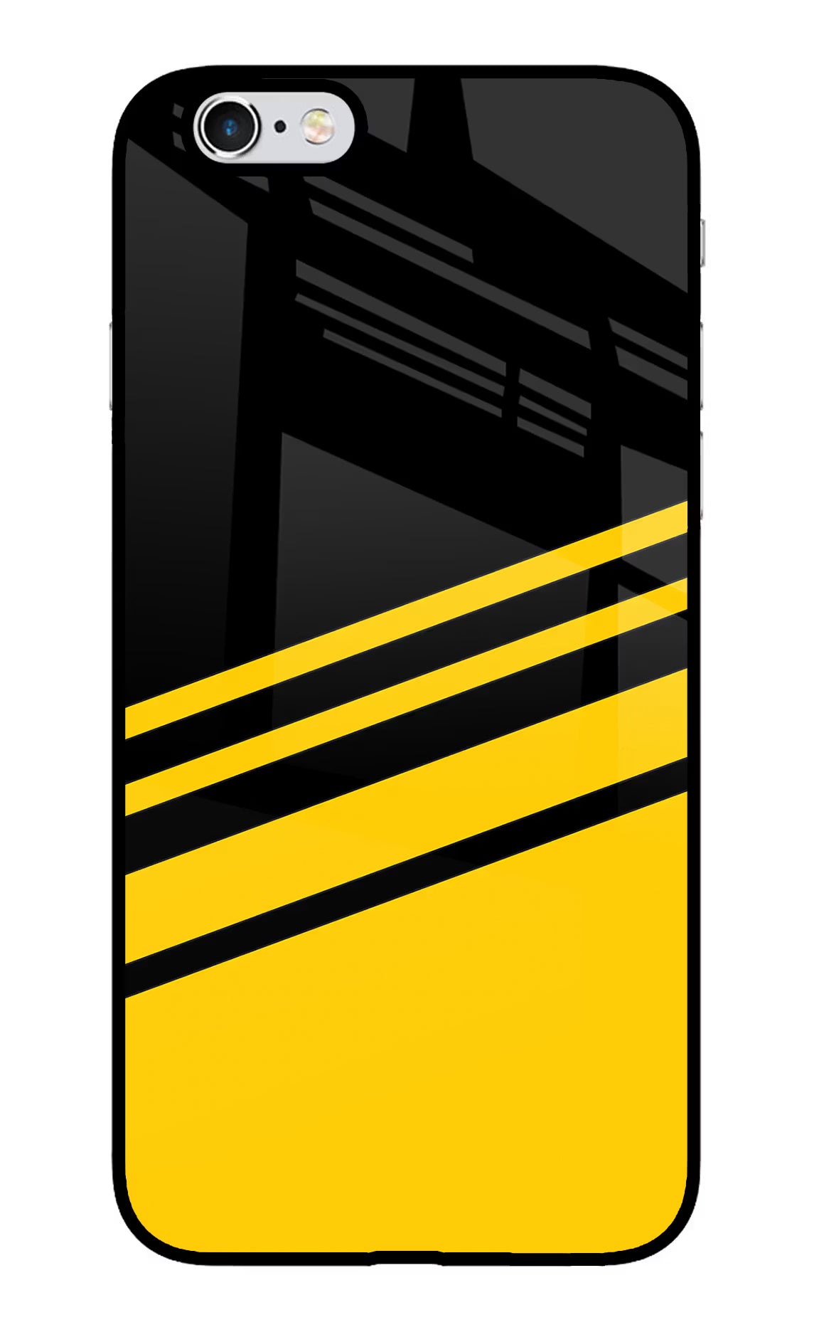 Yellow Shades iPhone 6/6s Glass Case Back Cover by Casekaro