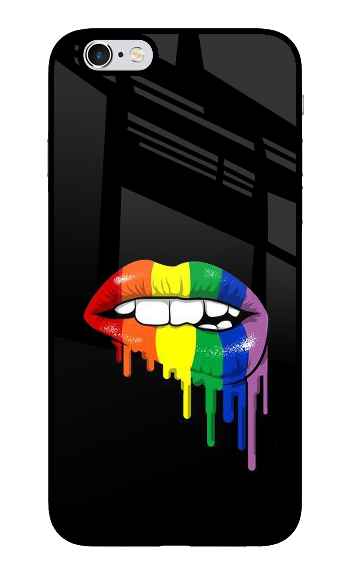 Lips Biting iPhone 6/6s Back Cover