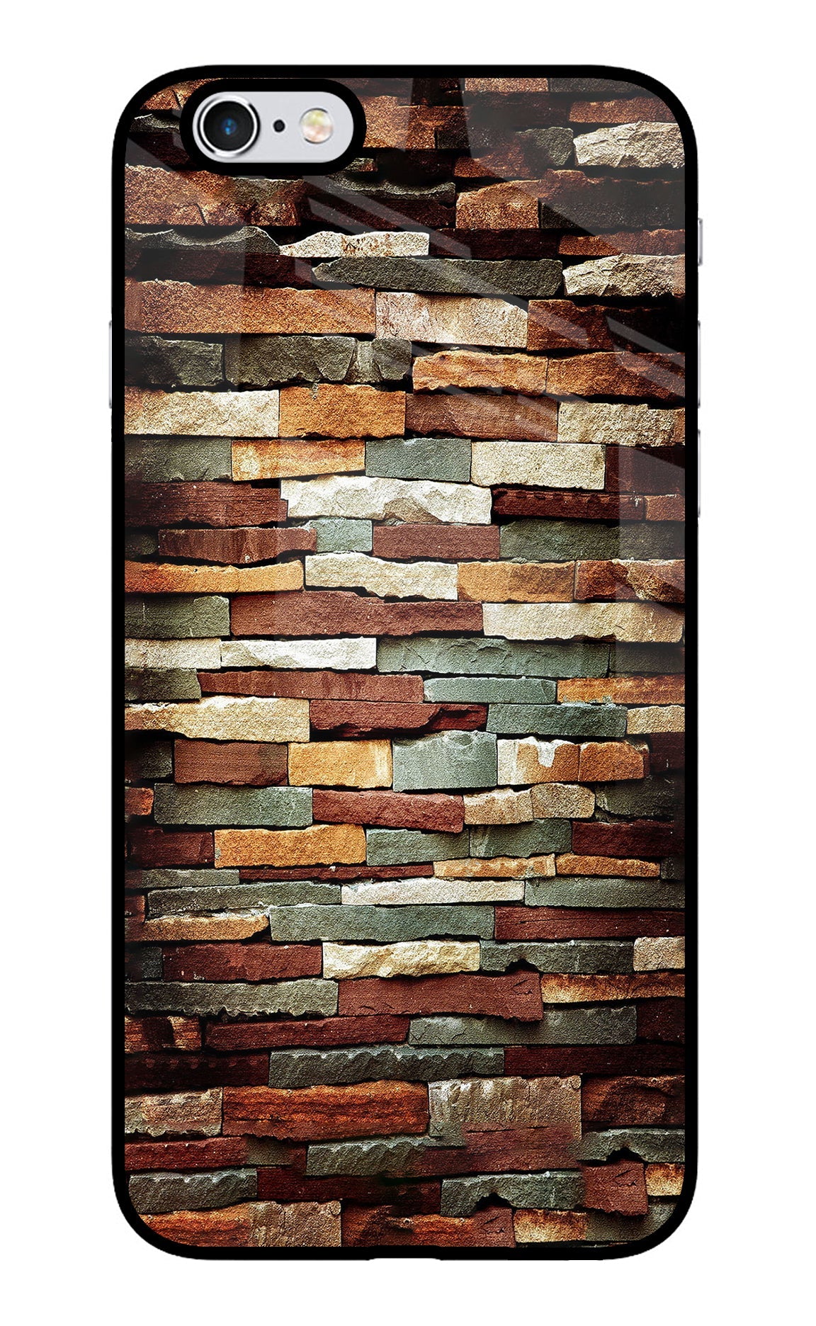 Bricks Pattern iPhone 6/6s Glass Case