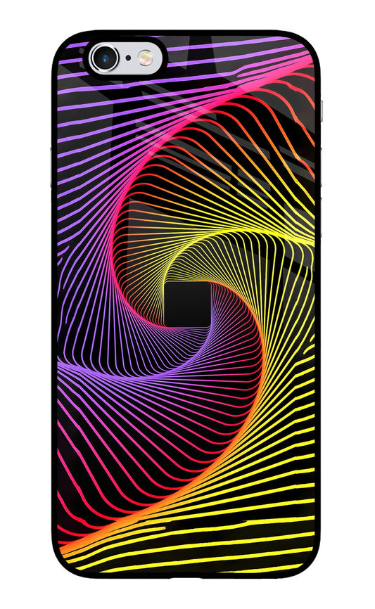 Colorful Strings iPhone 6/6s Glass Case
