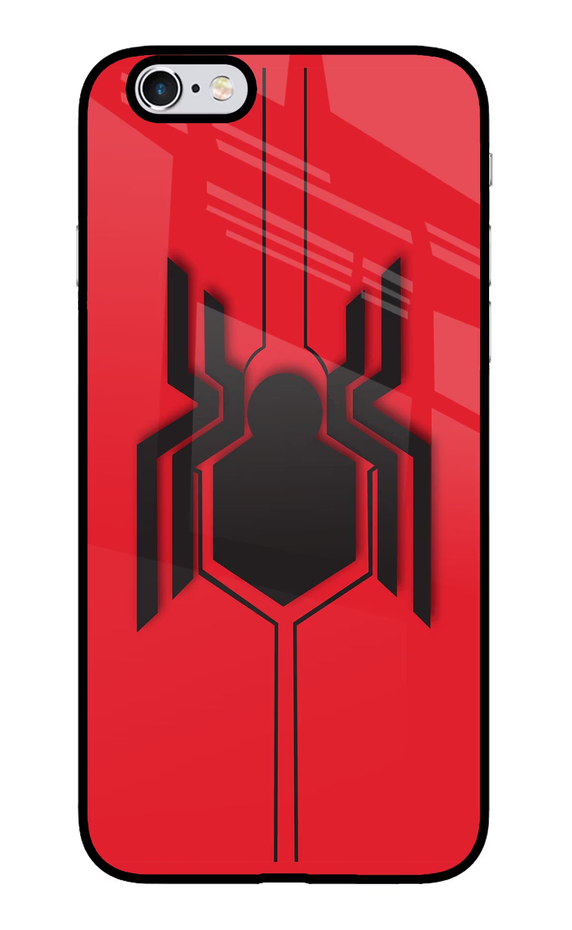 Spider iPhone 6/6s Glass Case Back Cover by Casekaro