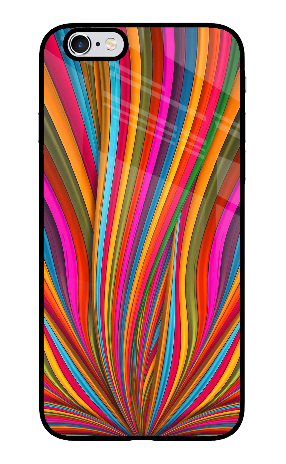 Trippy Wavy iPhone 6/6s Glass Case