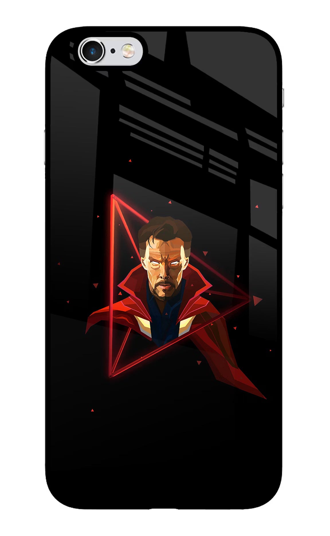 Doctor Ordinary iPhone 6/6s Glass Case Back Cover by Casekaro