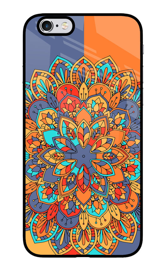 Color Mandala iPhone 6/6s Glass Case