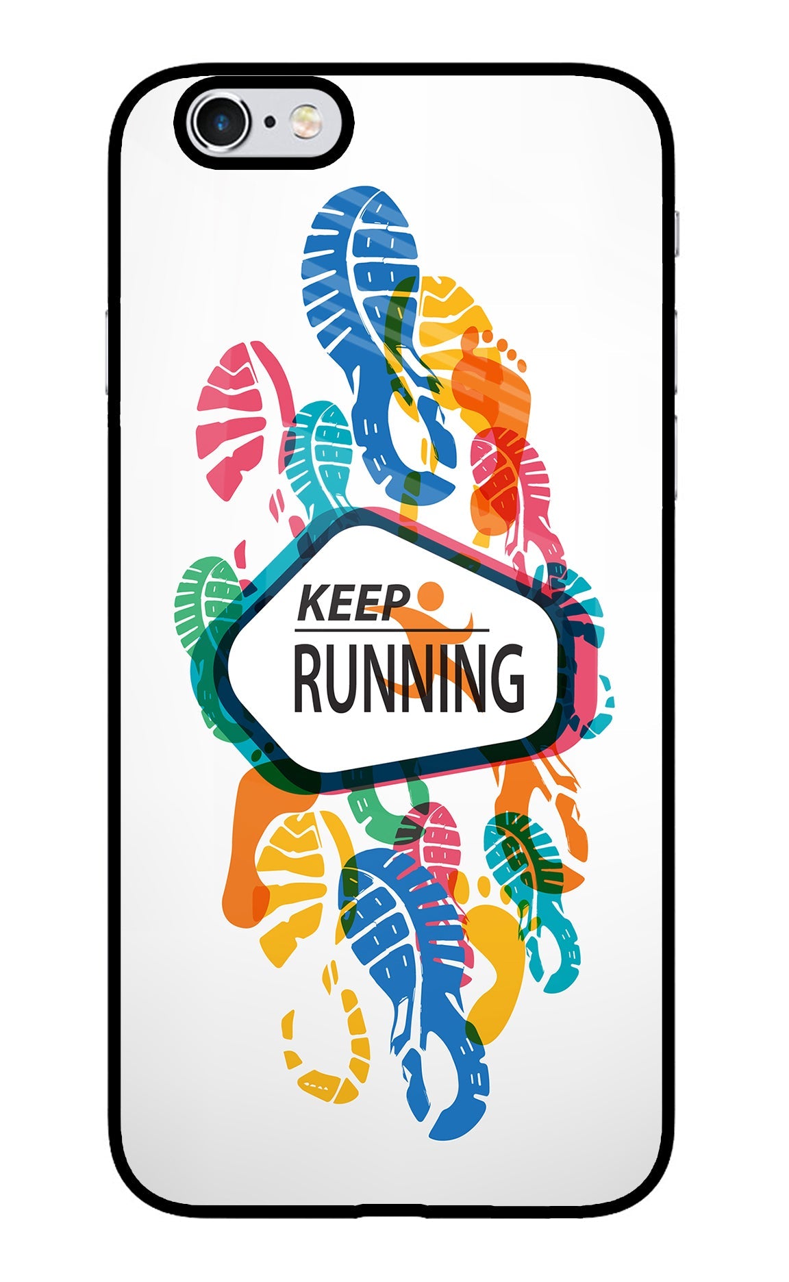 Keep Running iPhone 6/6s Back Cover