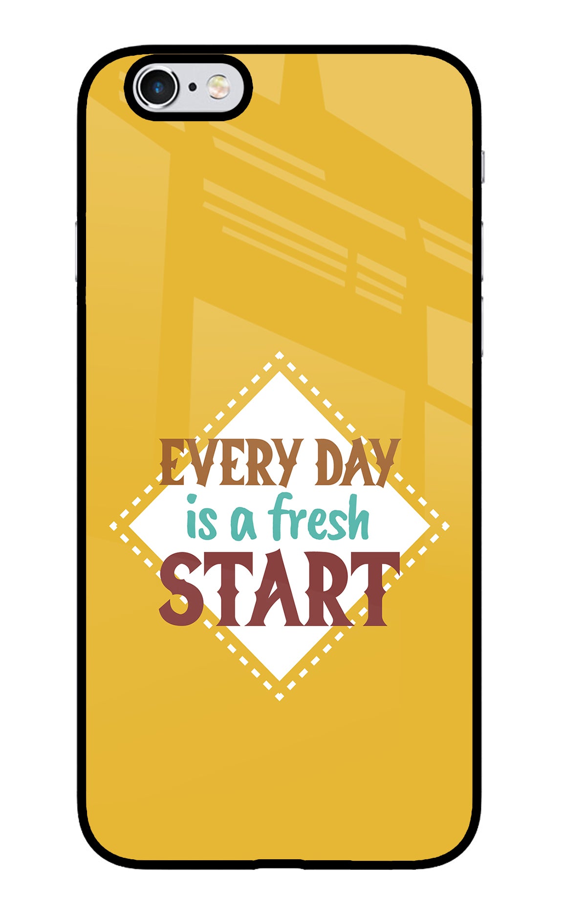 Every day is a Fresh Start iPhone 6/6s Back Cover