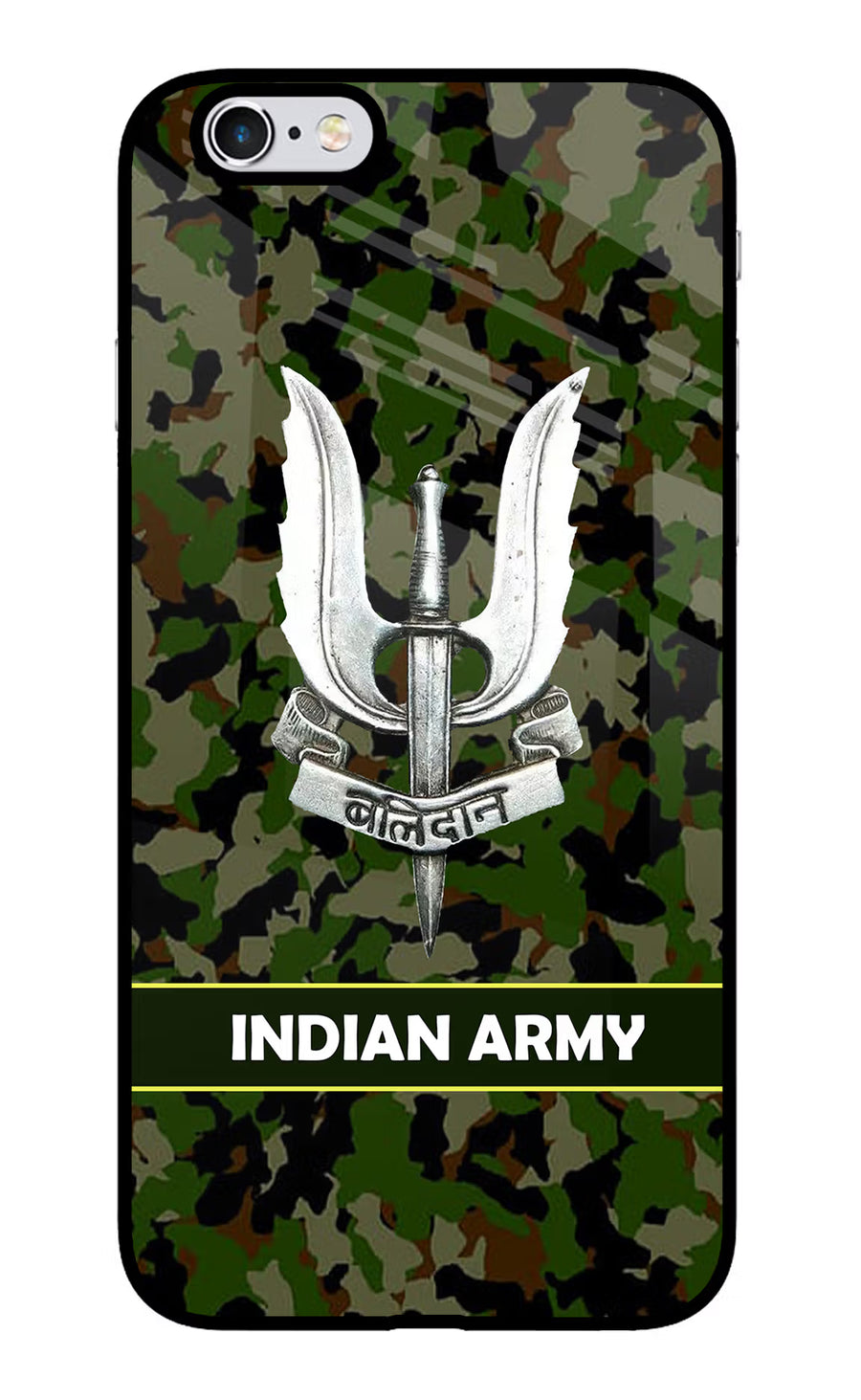 Balidan Indian Logo iPhone 6/6s Back Cover, Glass case