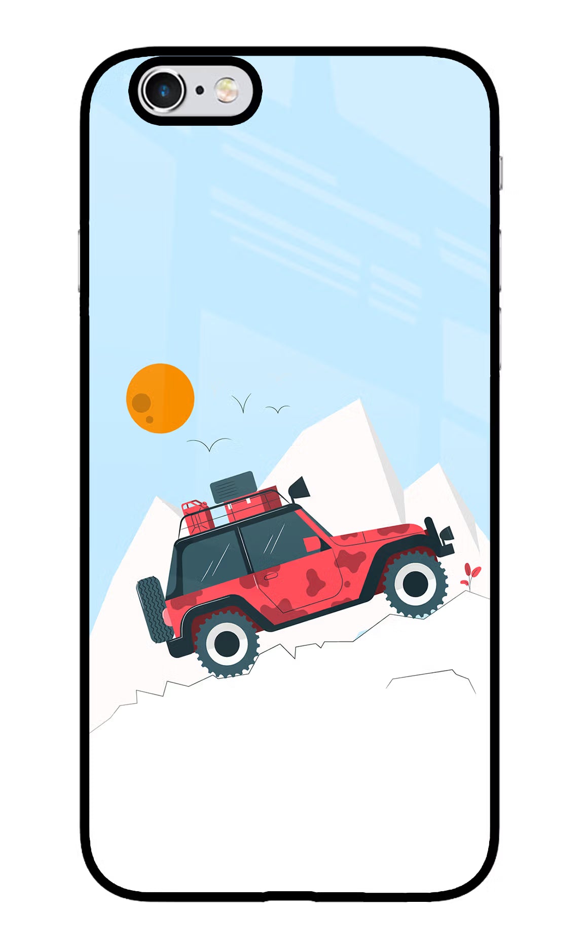 Mountain Trail Beast iPhone 6/6s Glass Case