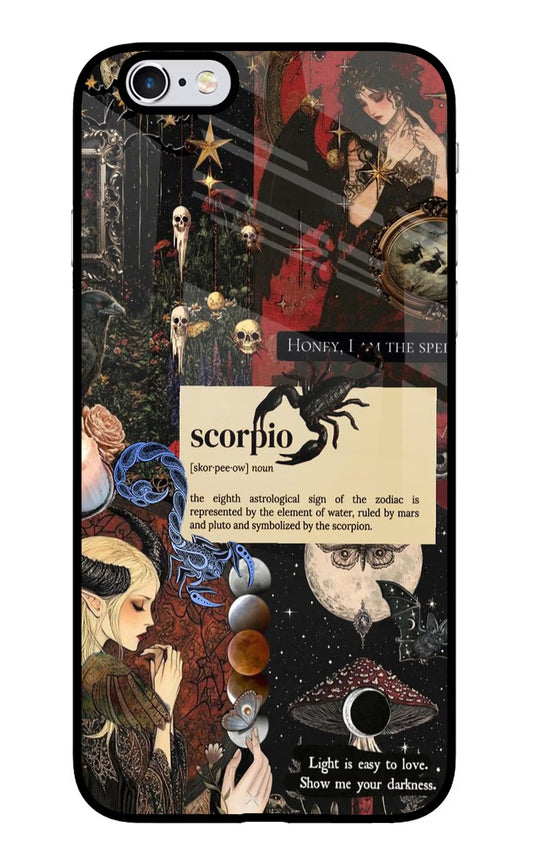Scorpio Zodiac iPhone 6/6s Glass Case