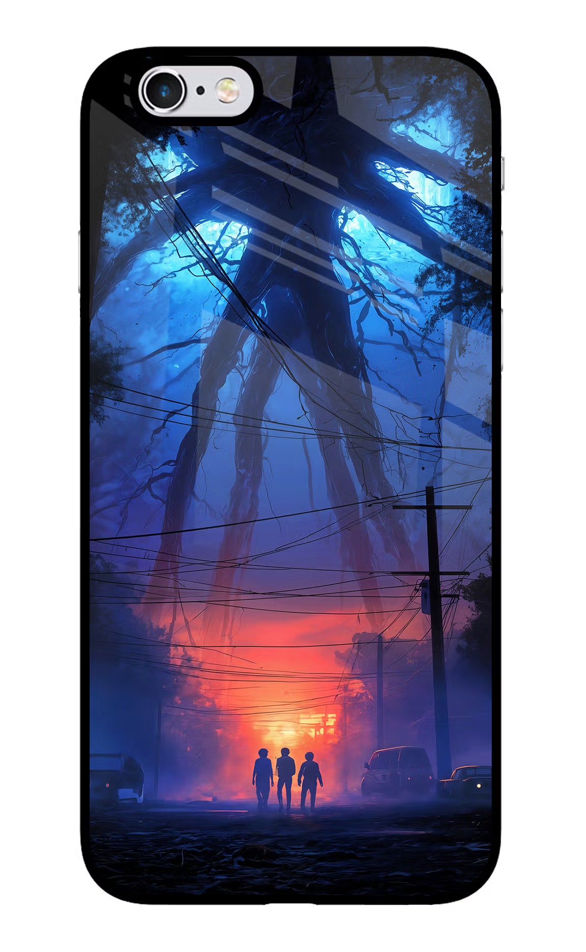 Ordinary Things Shadow iPhone 6/6s Glass Case Back Cover by Casekaro