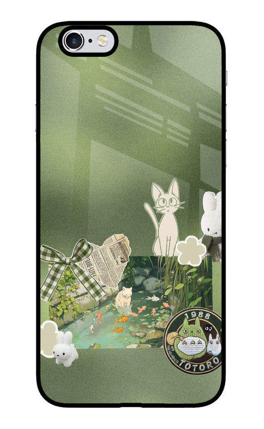 Aesthetic anime iPhone 6/6s Glass Case
