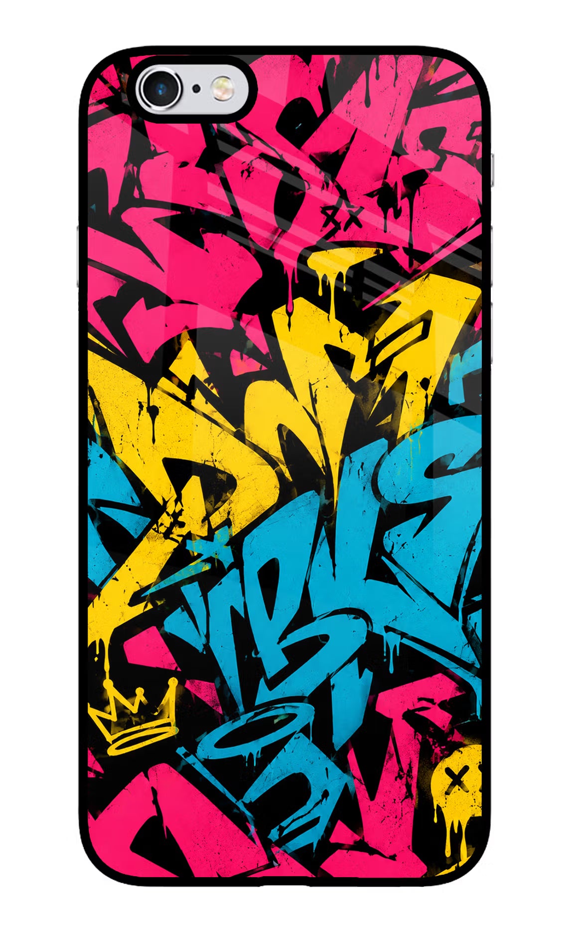 Graffiti Vibe iPhone 6/6s Glass Case