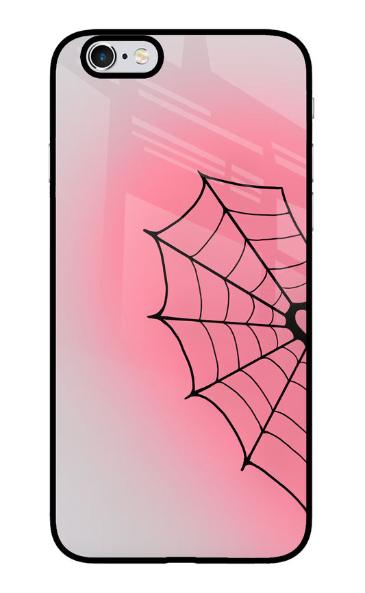 Pink Web iPhone 6/6s Glass Case