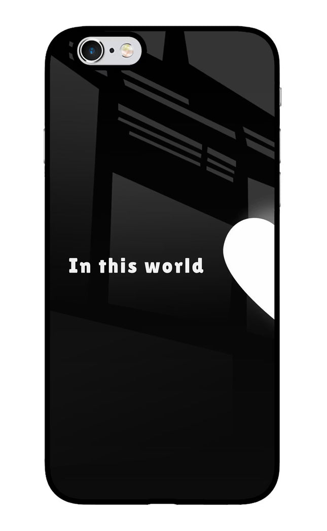 This World iPhone 6/6s Glass Case