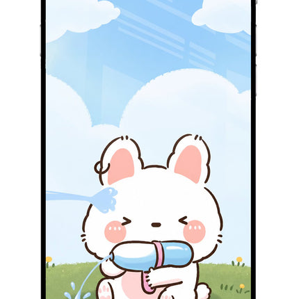 Bunny Treat iPhone 6/6s Glass Case