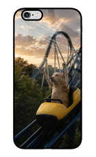 Rollercoaster Dog iPhone 6/6s Glass Case