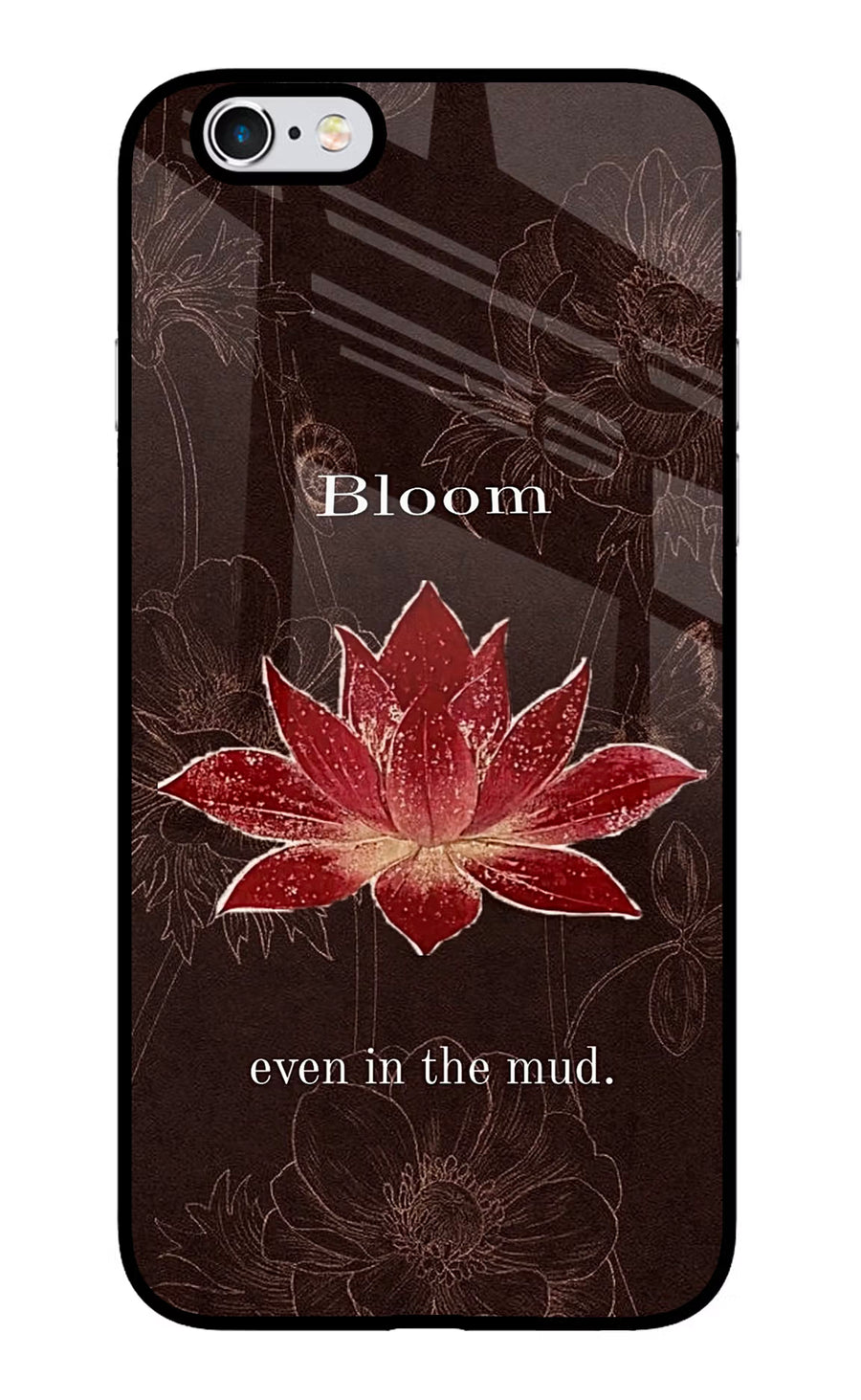Bloom iPhone 6/6s Back Cover, Glass case