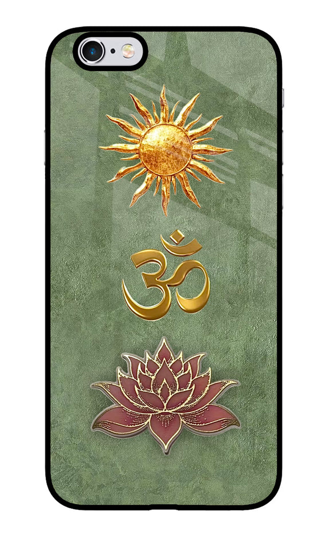 Om & Lotus iPhone 6/6s Glass Case