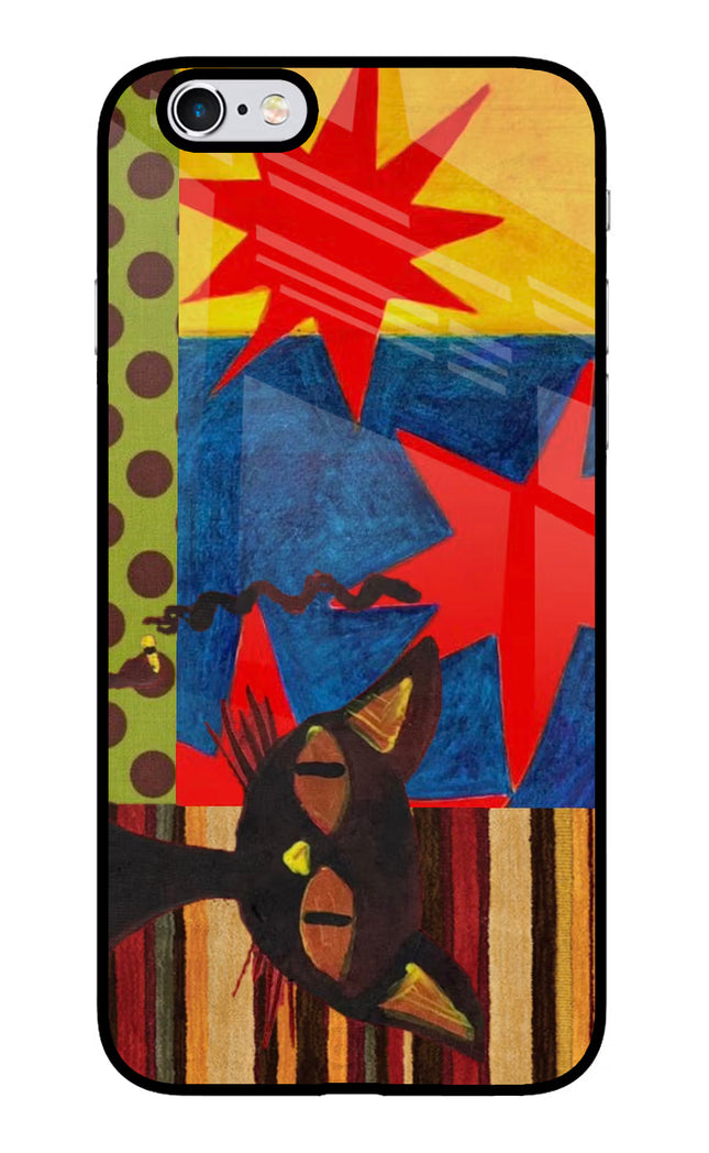 Pop Cat iPhone 6/6s Glass Case