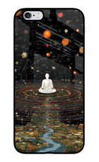 Space Monk iPhone 6/6s Glass Case