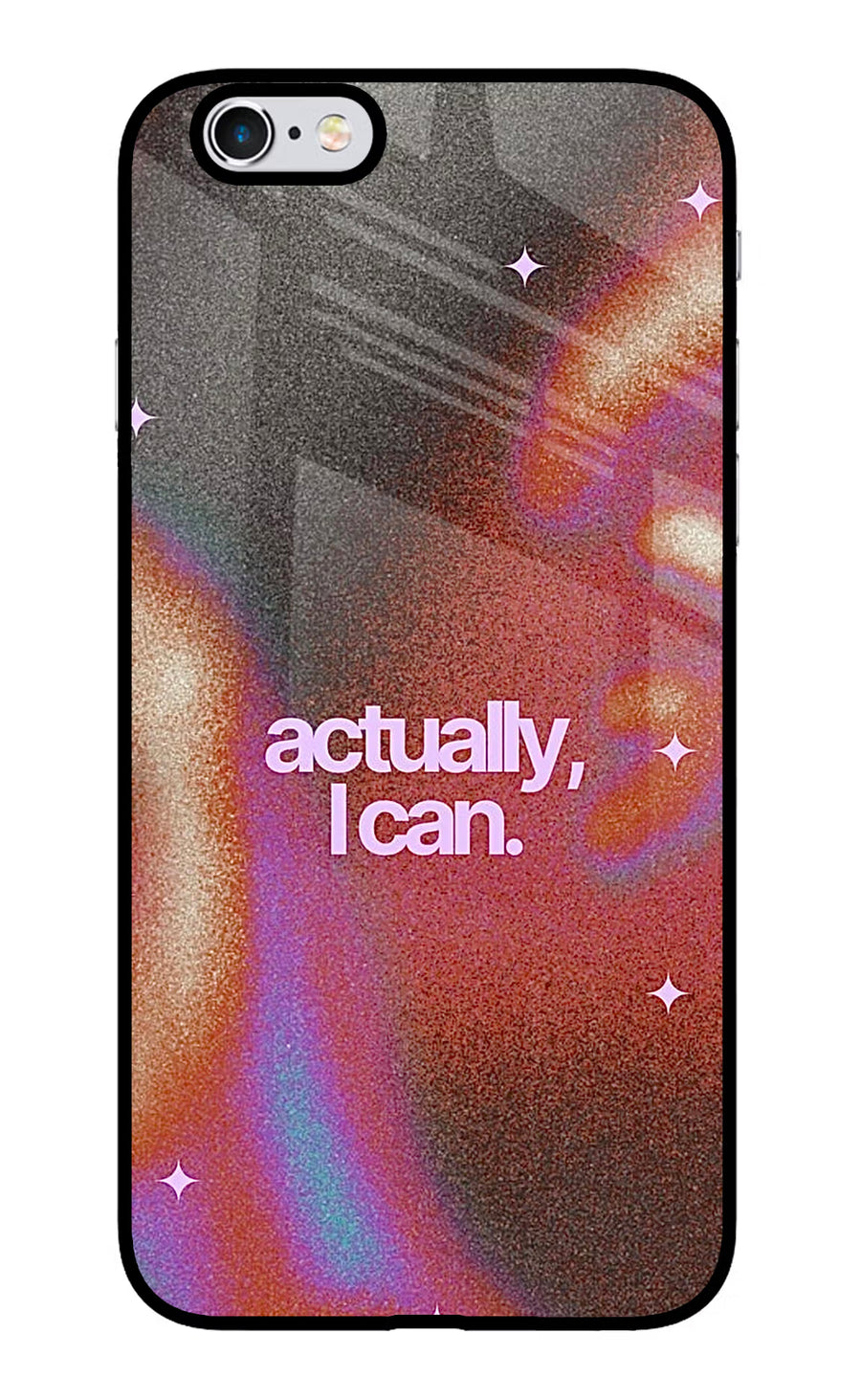 Pink Aura iPhone 6/6s Back Cover, Glass case
