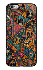 Folk Print iPhone 6/6s Glass Case
