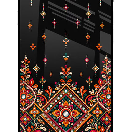 Noir Mehfil iPhone 6/6s Glass Case