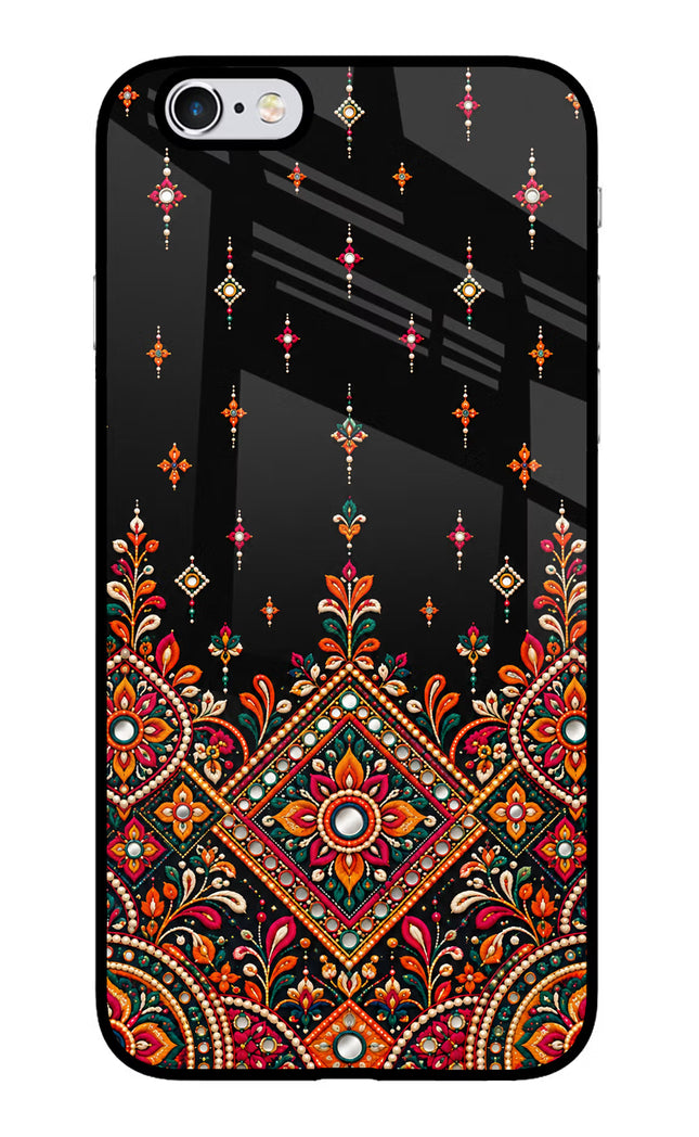Noir Mehfil iPhone 6/6s Glass Case