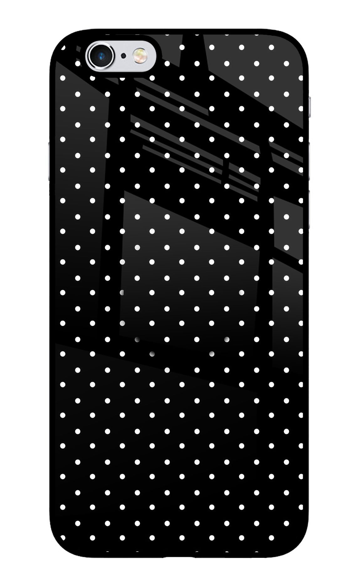 White Dots iPhone 6/6s Glass Case