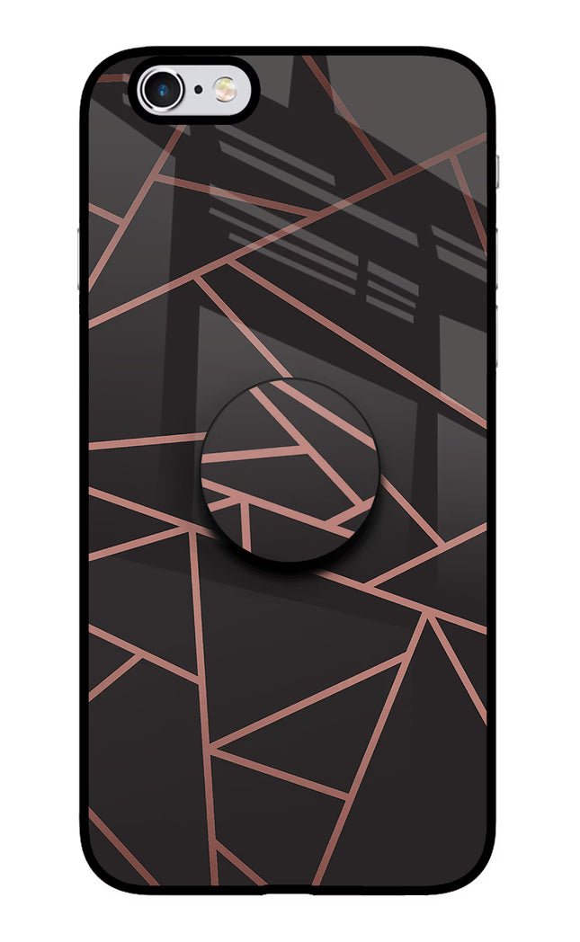 Geometric Pattern iPhone 6/6s Glass Case