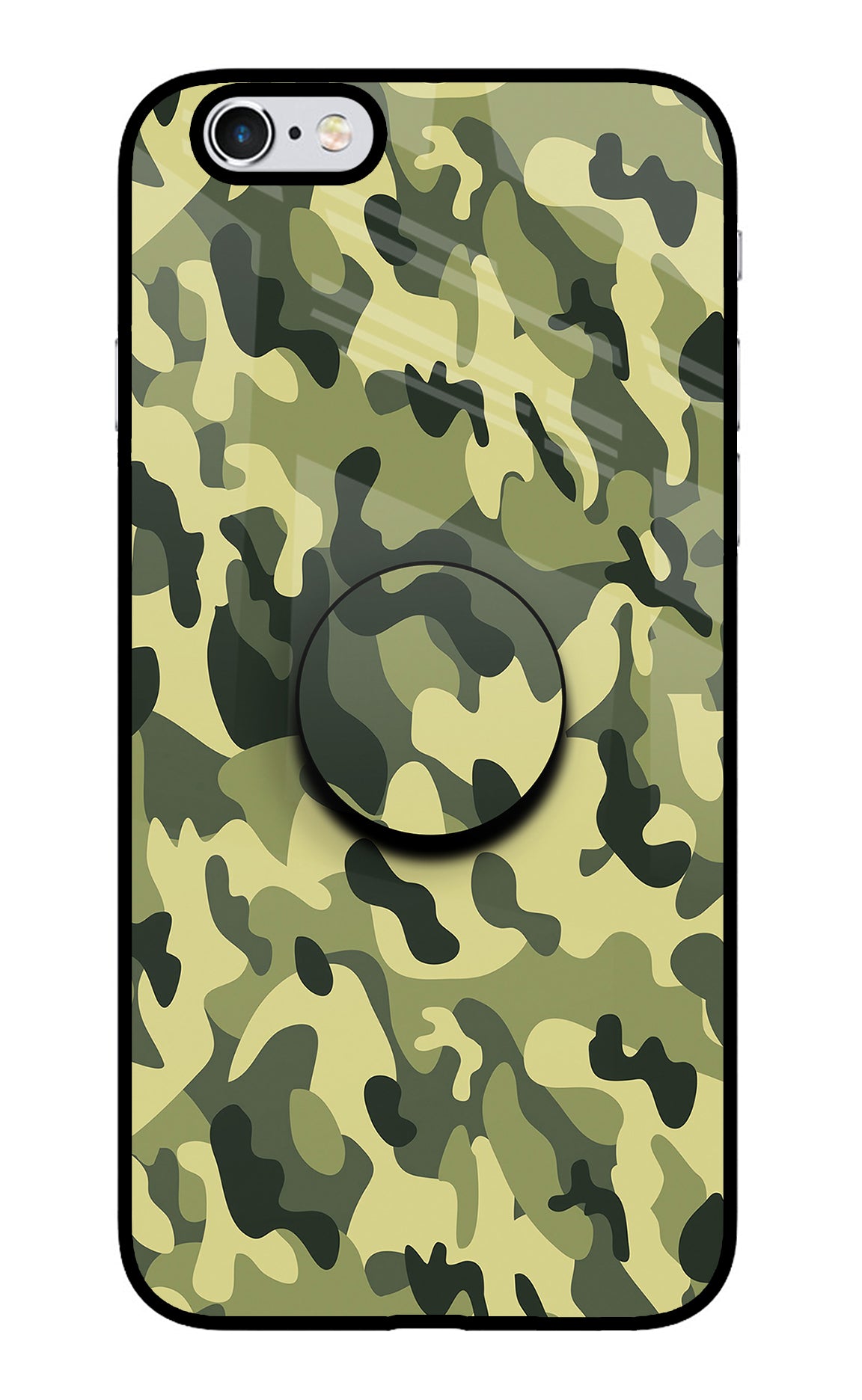 Camouflage iPhone 6/6s Glass Case