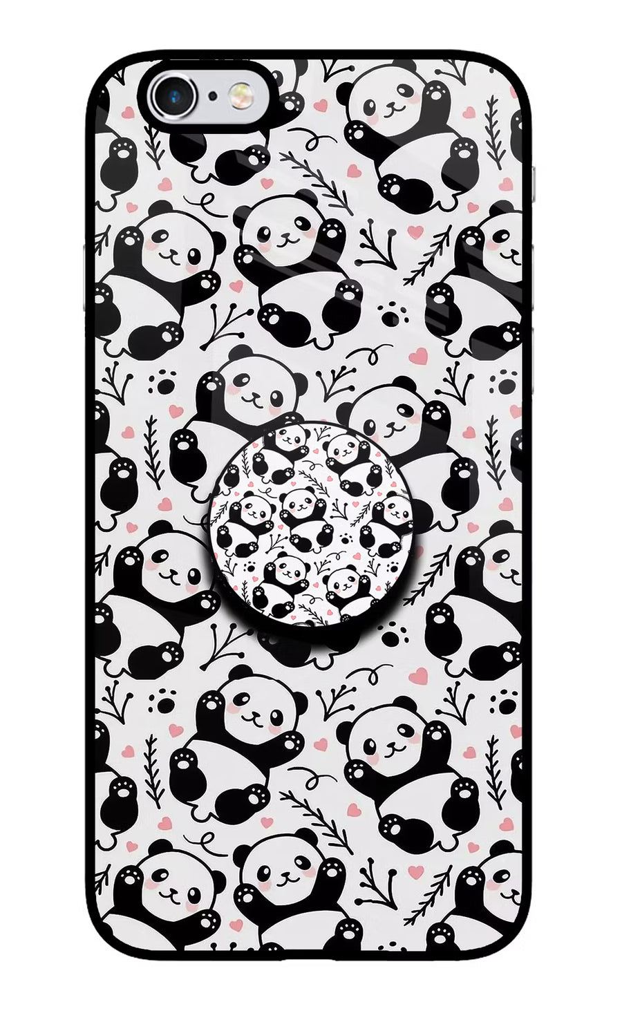 Cute Panda iPhone 6/6s Pop Case, Glass case