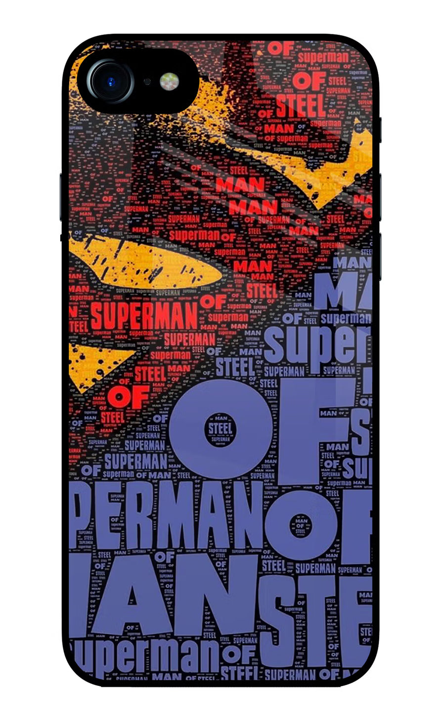 Superman iPhone 7/7s Back Cover, Glass case