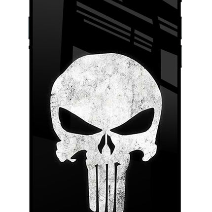 Punisher Skull iPhone 7/7s Glass Case Back Cover by Casekaro