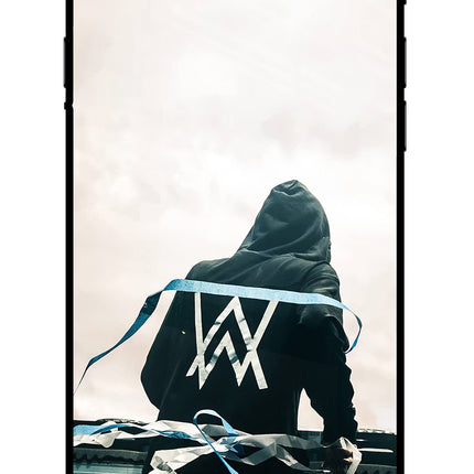 Alan Walker iPhone 7/7s Glass Case Back Cover by Casekaro