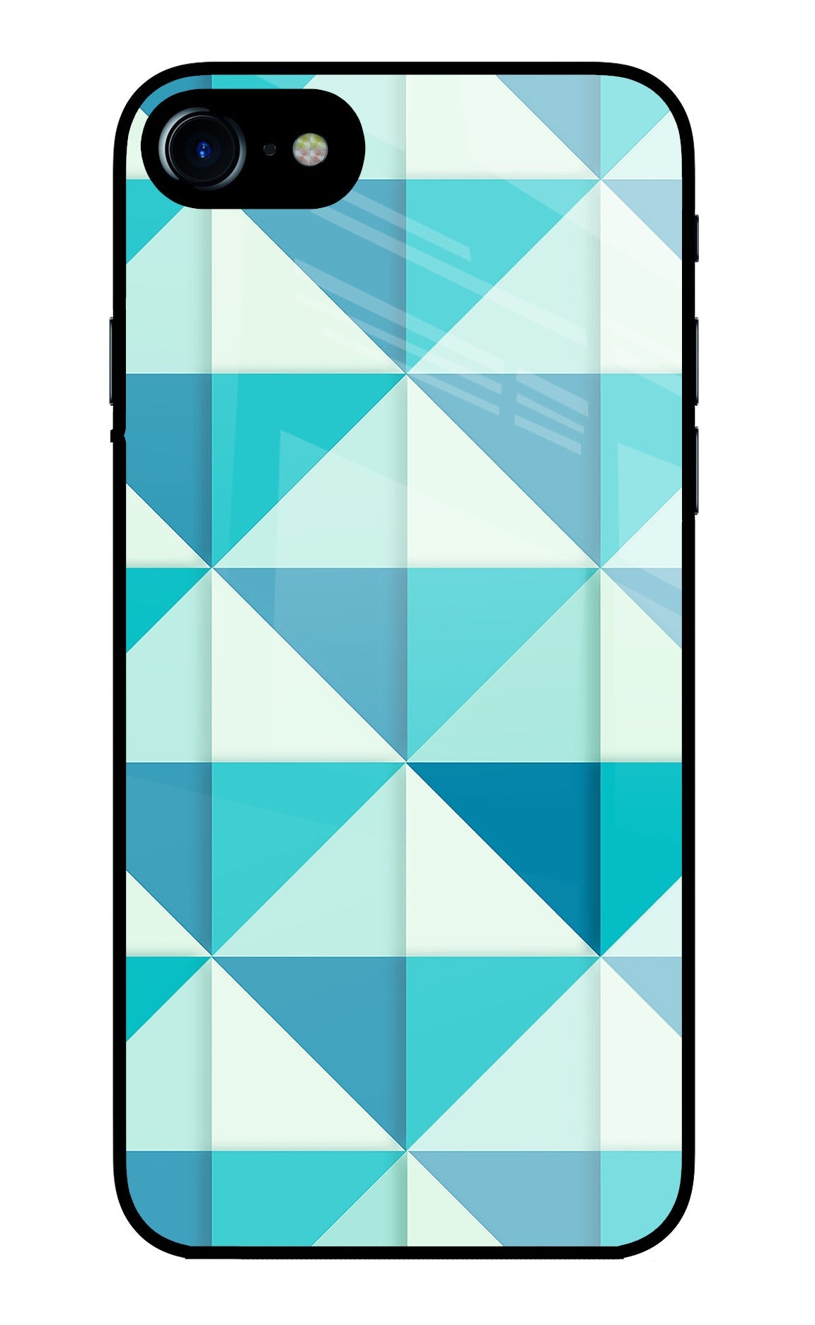 Abstract iPhone 7/7s Glass Case