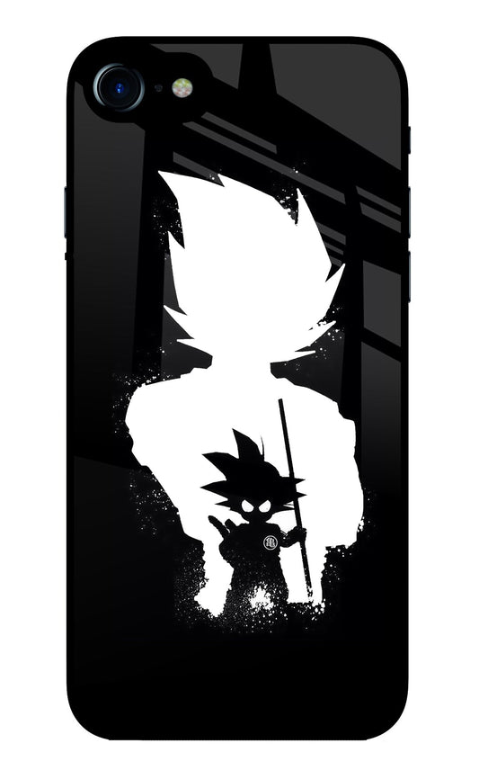 Goku Shadow iPhone 7/7s Glass Case