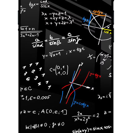 Mathematics Formula iPhone 7/7s Glass Case Back Cover by Casekaro
