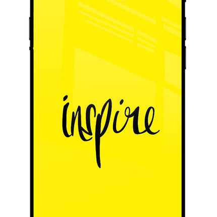 Inspire iPhone 7/7s Glass Case Back Cover by Casekaro